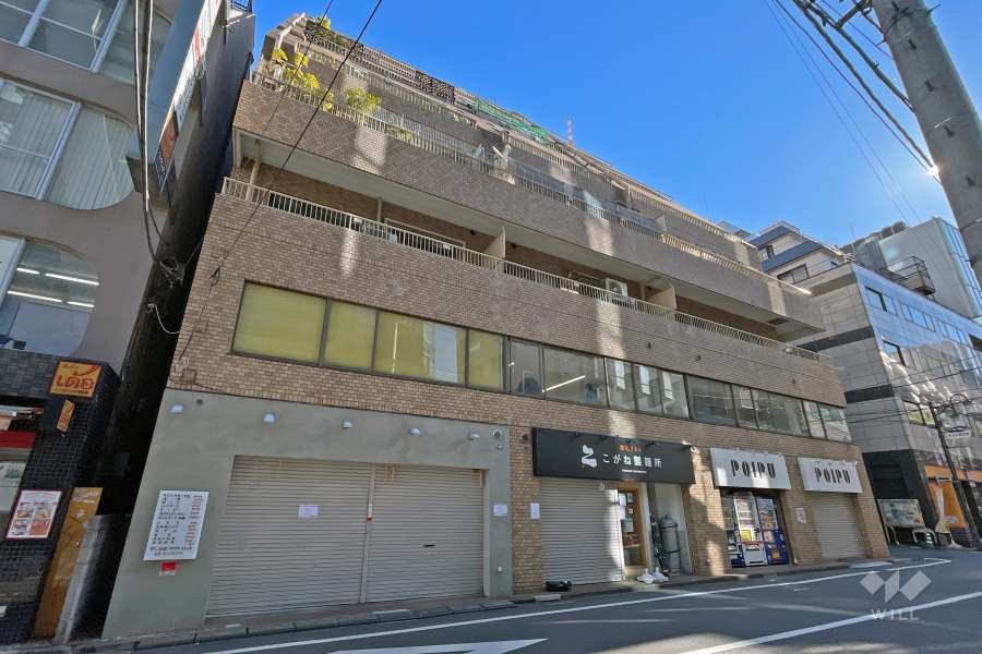 ヴェラハイツ代々木の外観（北西側から）