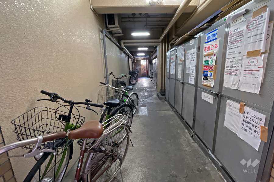 共用の駐輪スペース