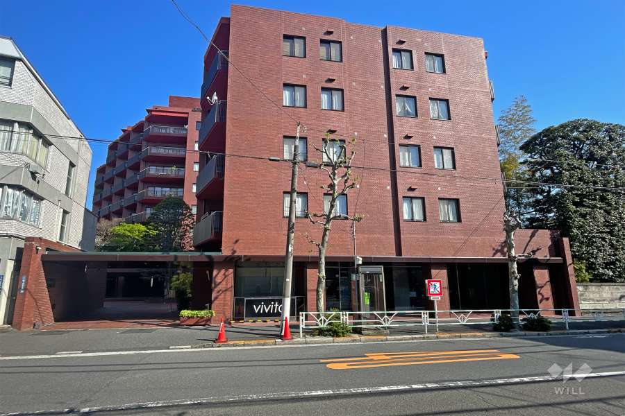 東高代々木ペアシティの外観（南側から）