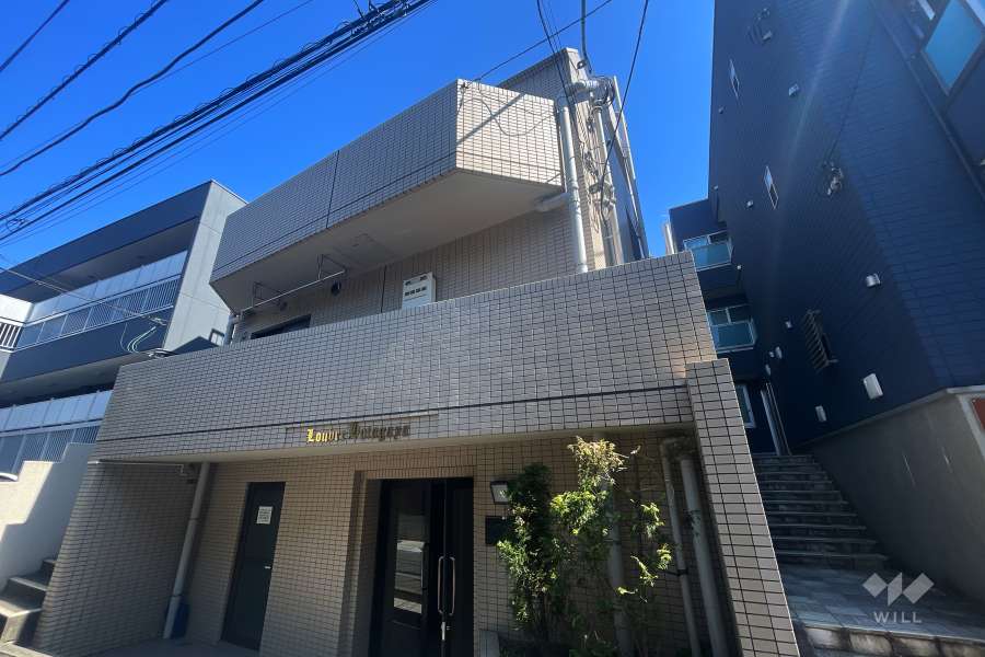 ルーブル幡ヶ谷の外観（北西側から）