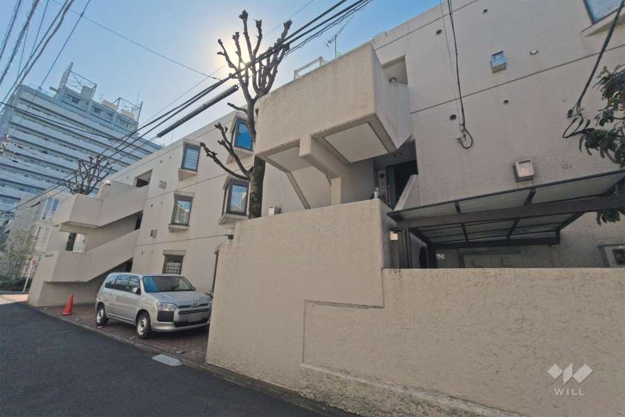 初台ニューハイツの外観（北東側から）