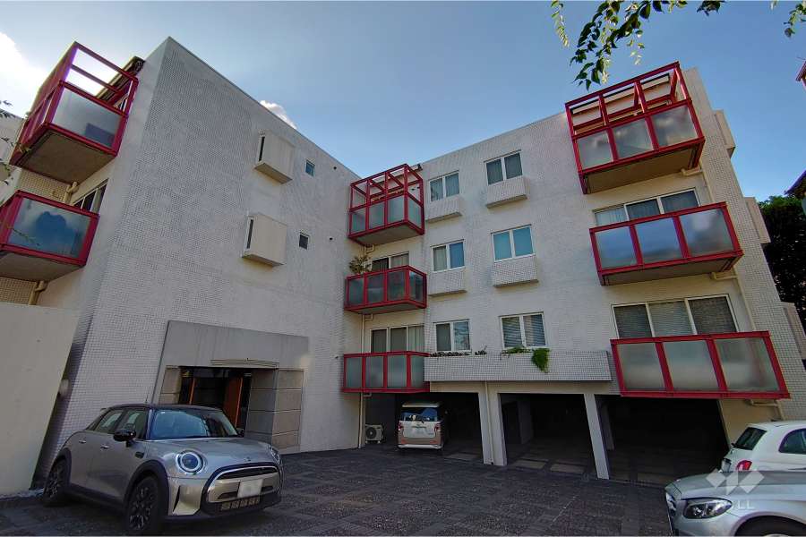 ユーロハイツ参宮橋の外観（南東側から）