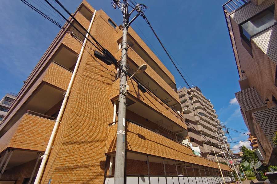 ダイアパレス幡ヶ谷第2の外観（南東側から）