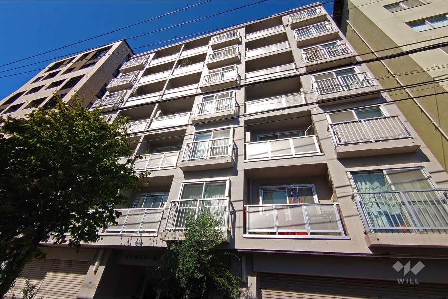 フラットＡの外観（南東側から）