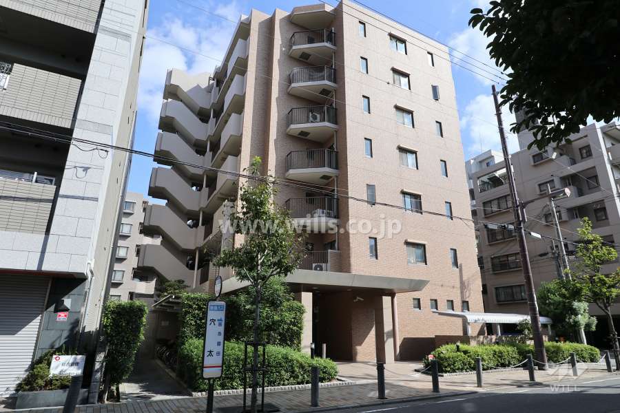 レジオン東園田の外観(北西側から)