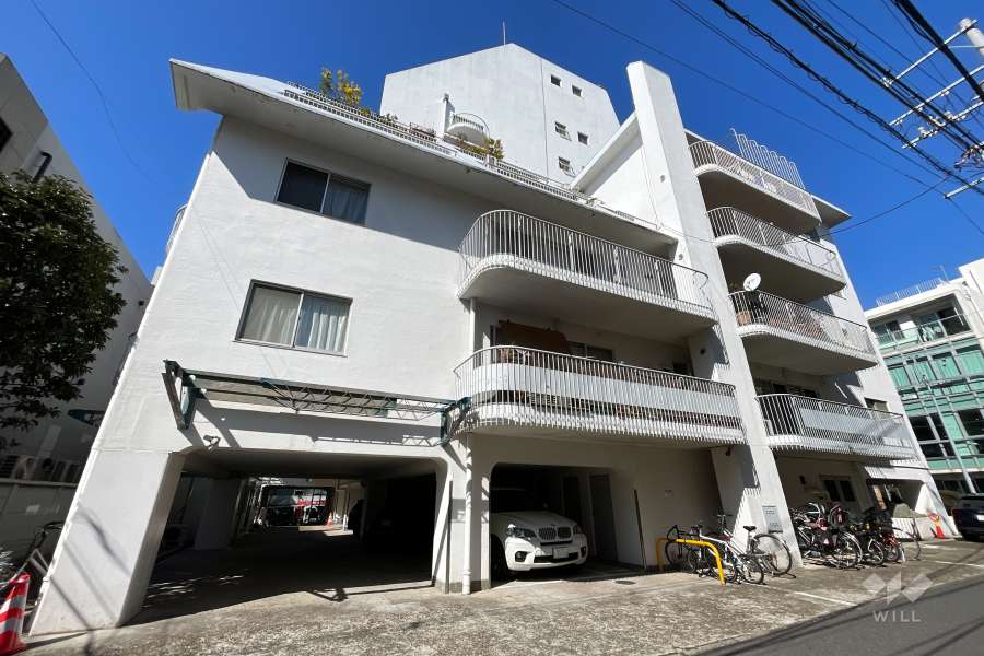 千駄ヶ谷ハウスの外観(南東側から)