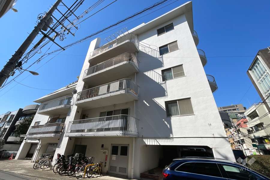 千駄ヶ谷ハウスの外観(北東側から)