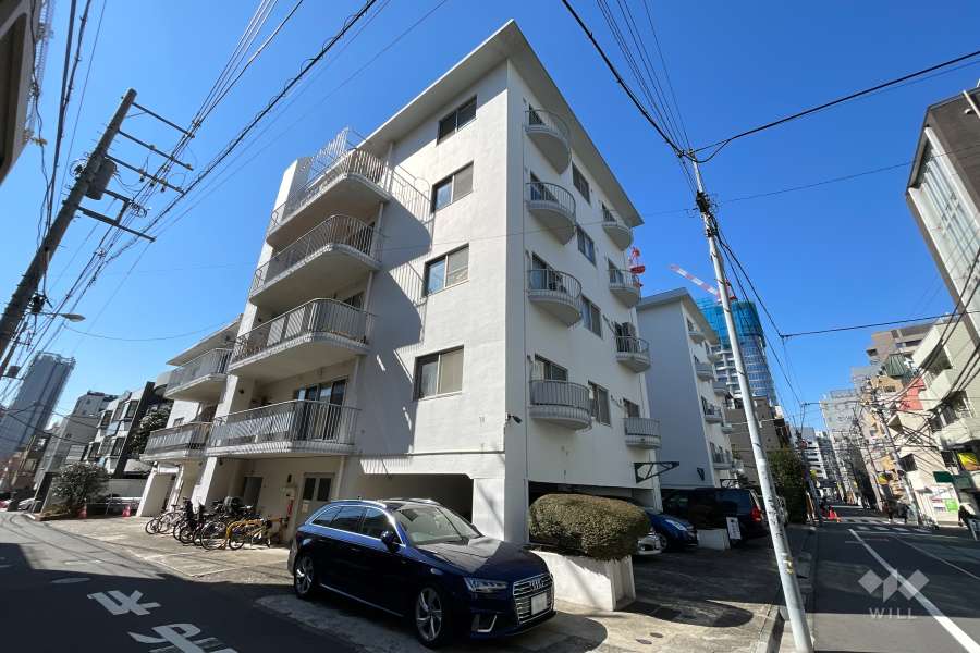 千駄ヶ谷ハウスの外観(北東側から)