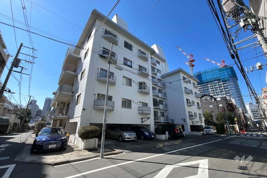 千駄ヶ谷ハウスの外観(北東側から)