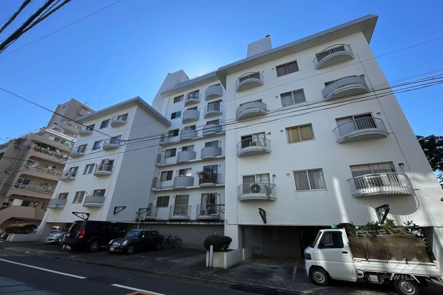 千駄ヶ谷ハウスの外観(北西側から)