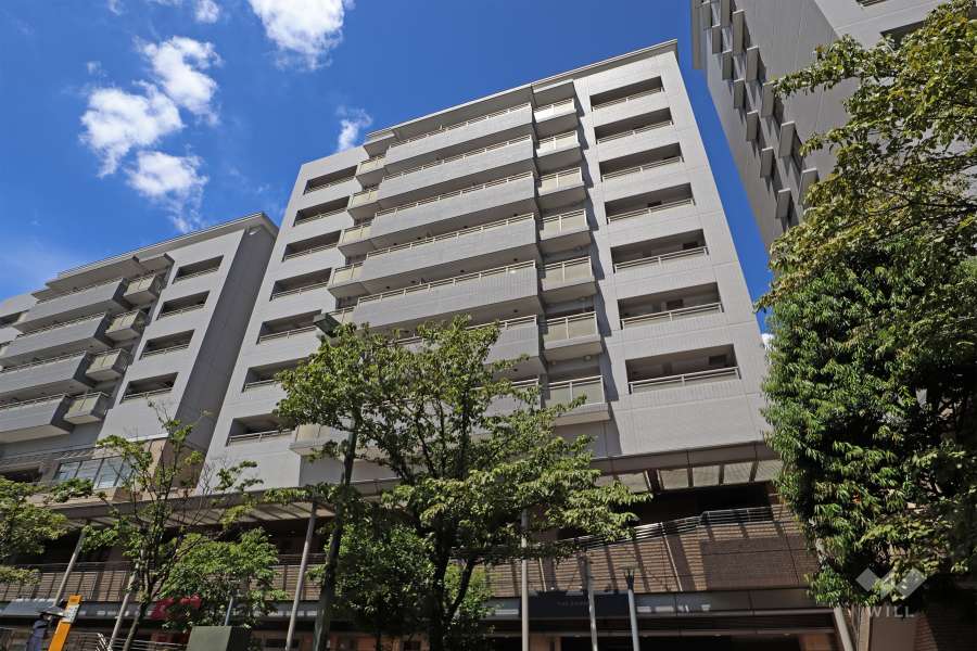 代官山アドレス　ザ・レジデンスサウスの外観（南東側から）