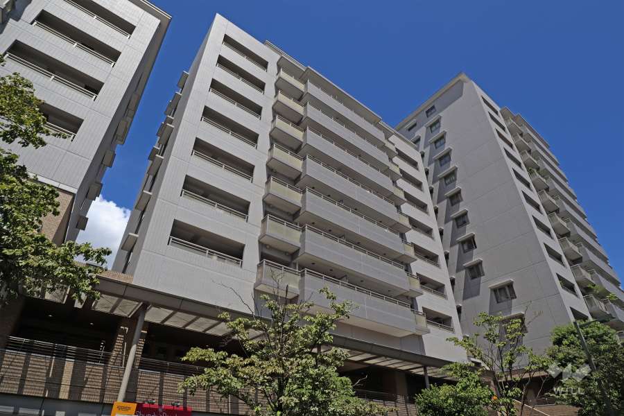 代官山アドレス　ザ・レジデンスサウスの外観（南西側から）