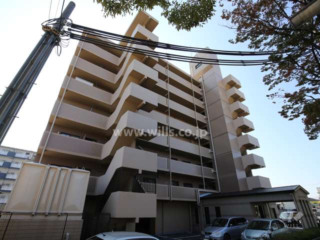 エスト武庫之荘コートサイドの外観（北東側から）