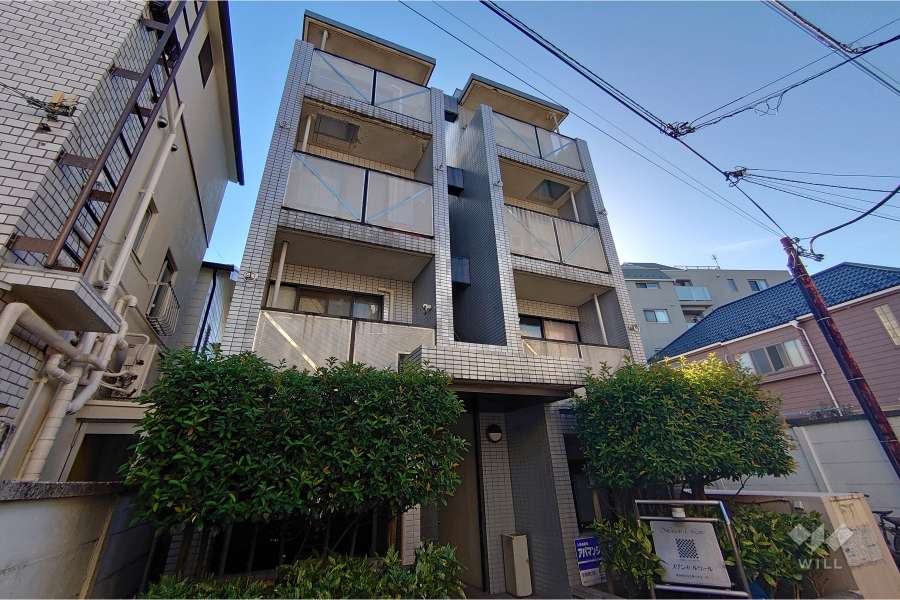 メゾンドルウィールの外観（北東側から）