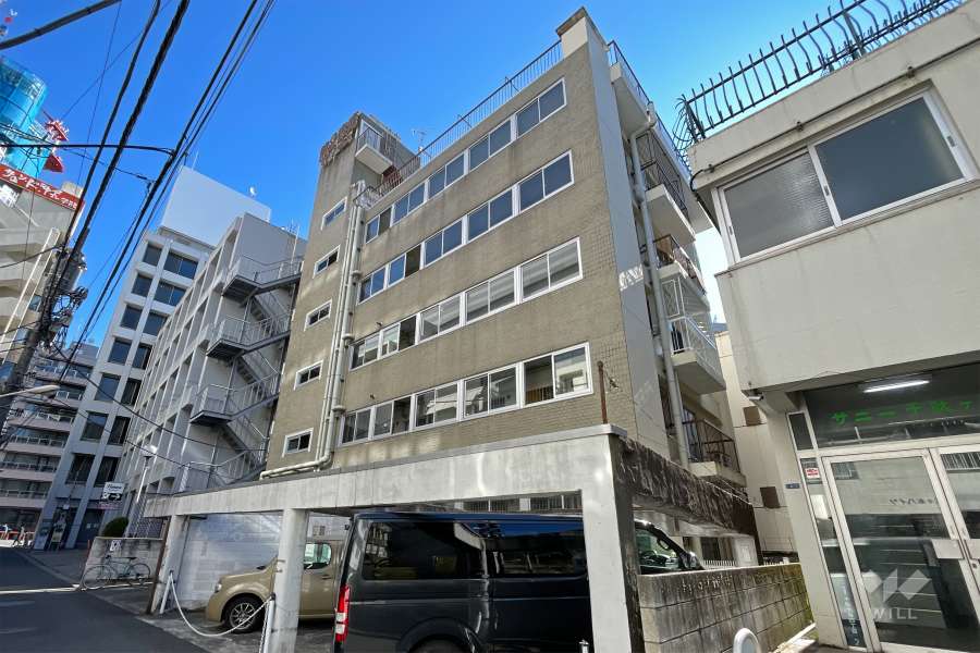 第２宮庭マンションの外観（西側から）