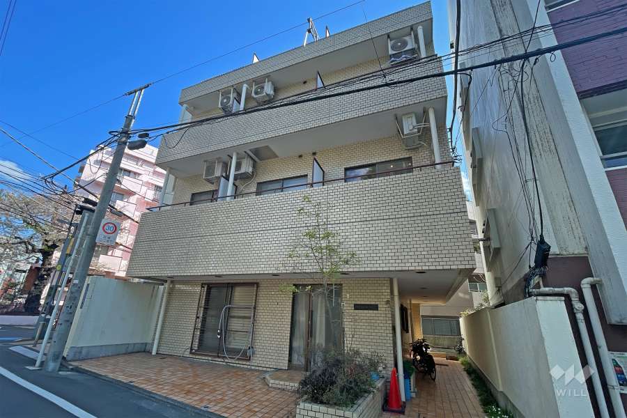 パレドール千駄ケ谷の外観（北西側から）