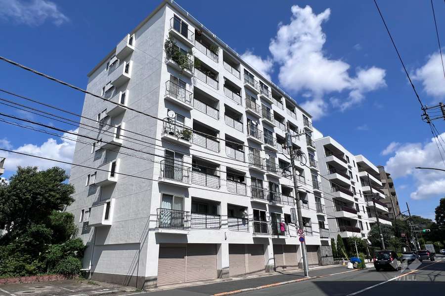 Gフラッツの外観（西側から）