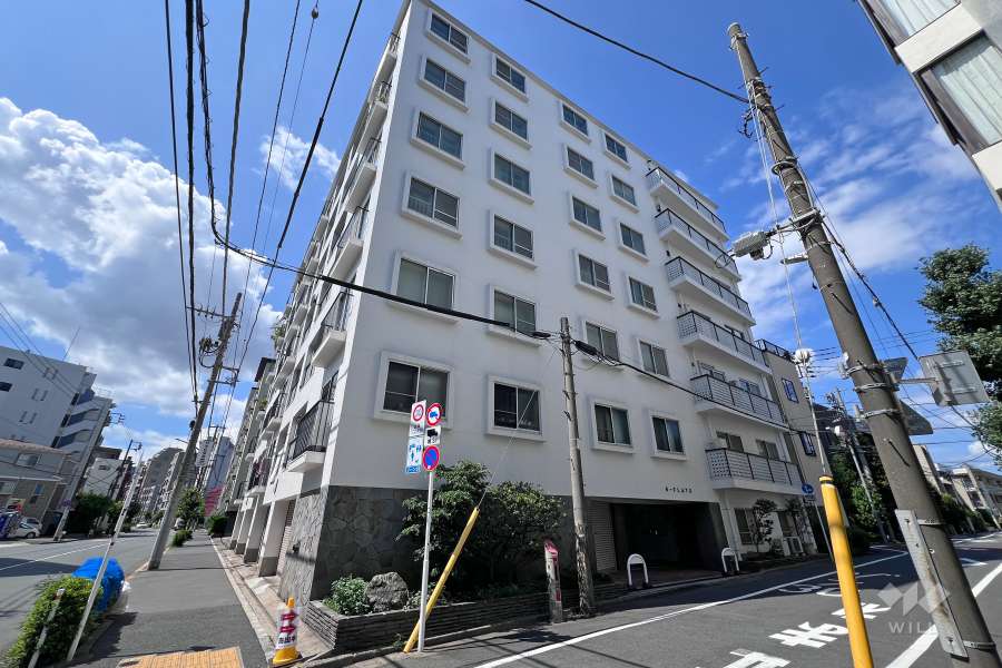 Gフラッツの外観（南側から）