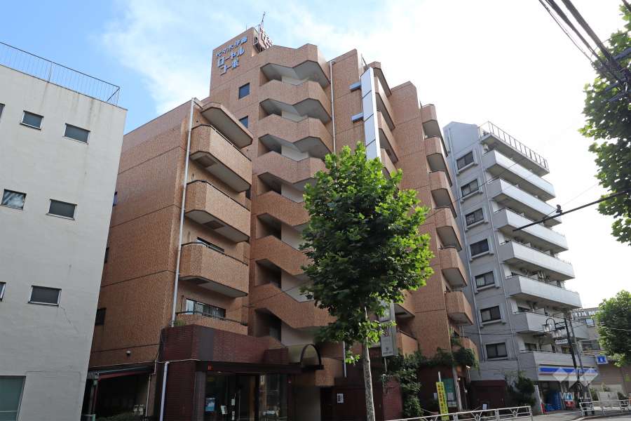 代々木伊藤ローヤルコーポ（北東側から）