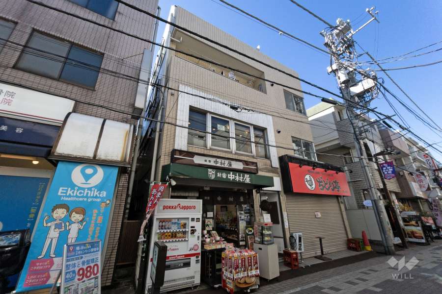 ライベストコート幡ヶ谷の外観（南東側から）