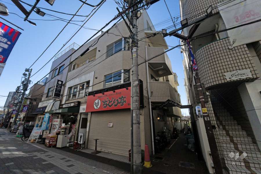 ライベストコート幡ヶ谷の外観（北東側から）