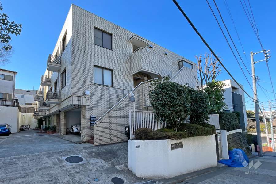 富ヶ谷シティハウスの外観（北側から）