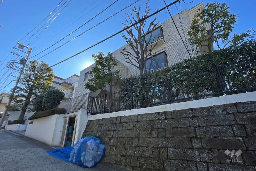 富ヶ谷シティハウスの外観（北西側から）