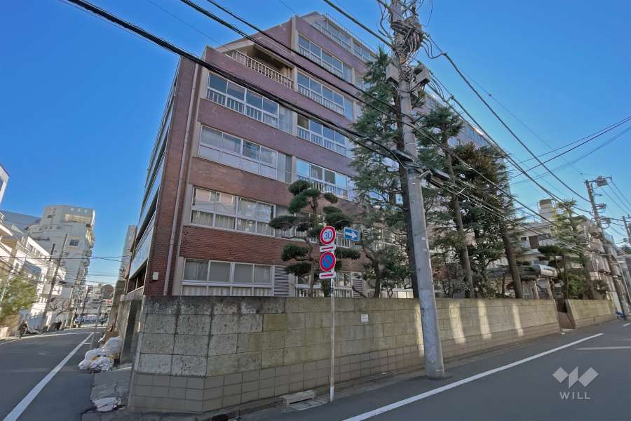 第３宮庭マンションの外観（北西側から）