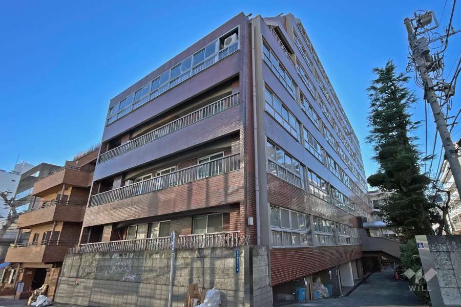 第３宮庭マンションの外観（北側から）