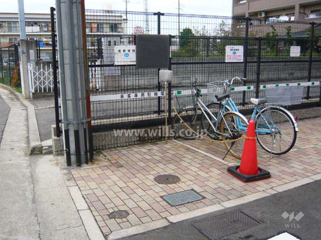 来客用駐輪場