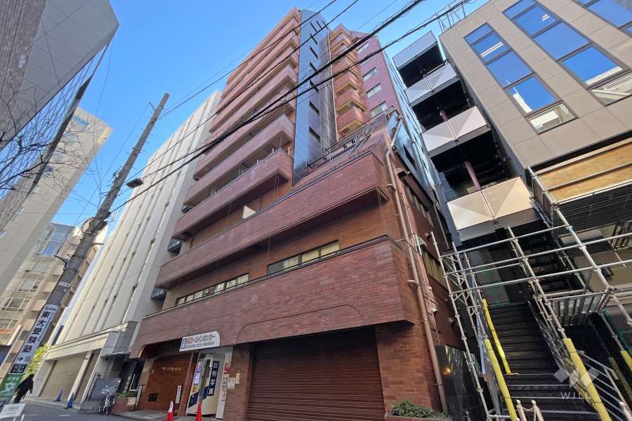セントヒルズ代々木の外観（北西側から）