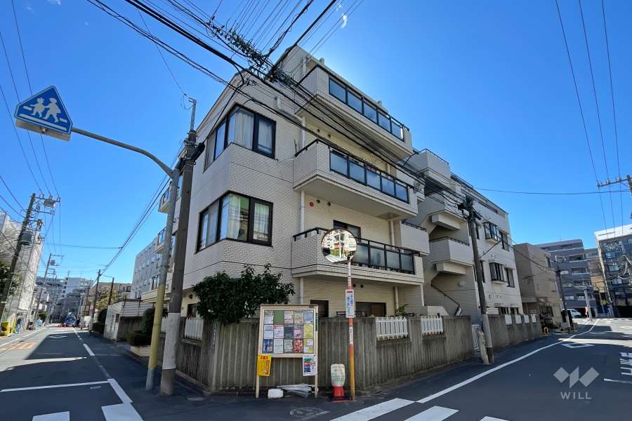 マンションの外観（北西側から）