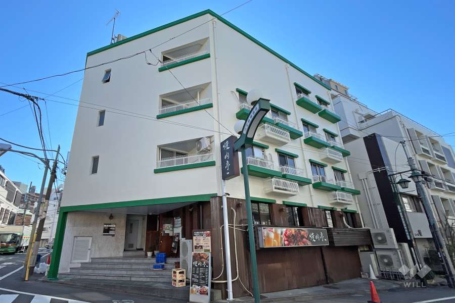 鳩森ビルの外観（北西側から）