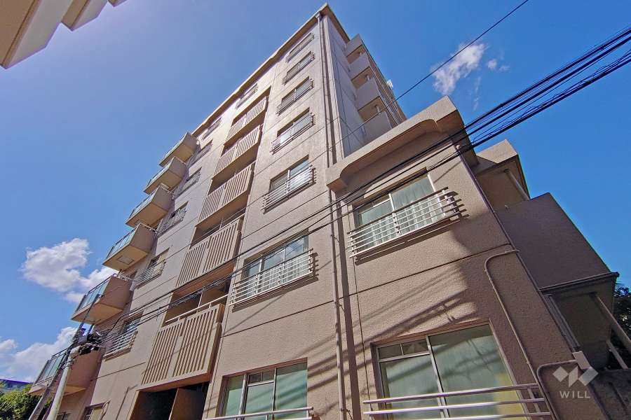 朝日プラザ代々木山手の外観（南東側から）