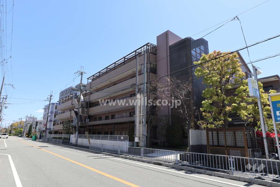 こけっと武庫之荘2の外観写真(北西側から)