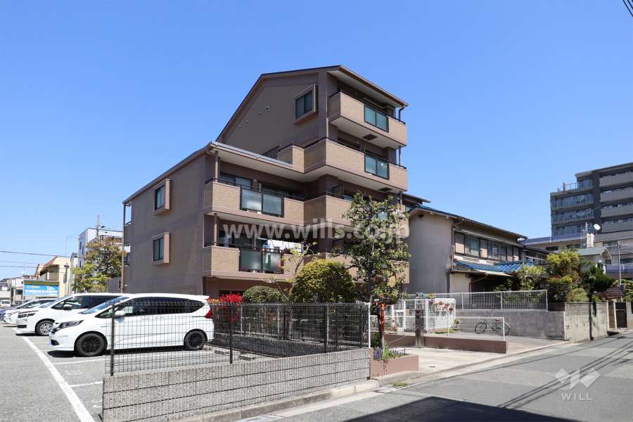 こけっと武庫之荘2の外観写真(南西側から)