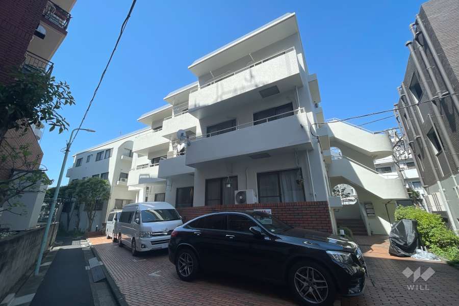 セレニティ参宮橋の外観（北東側から）