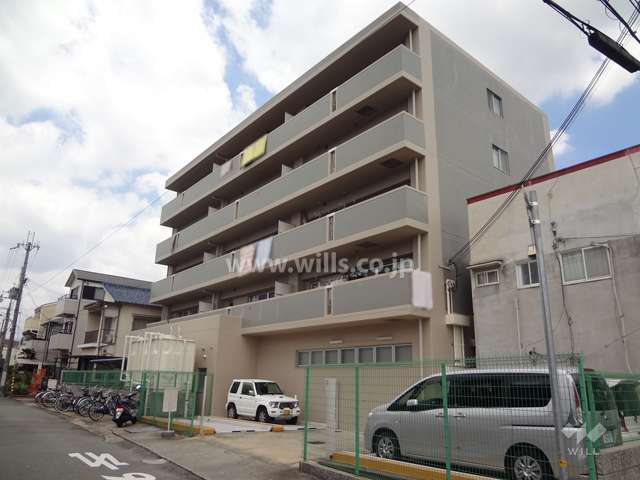エーベル武庫之荘壱番館の外観（南東側から）