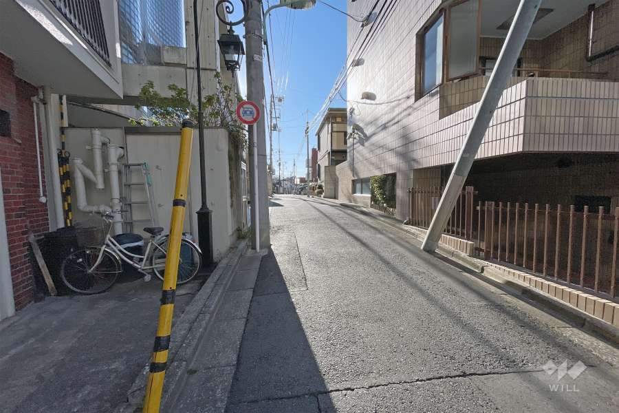 敷地北東側道路