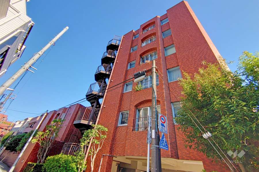 代々木ロイヤルマンションの外観（北西側から）