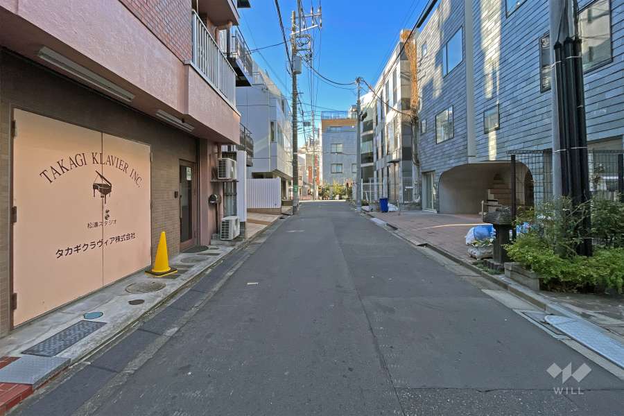 敷地の前面道路