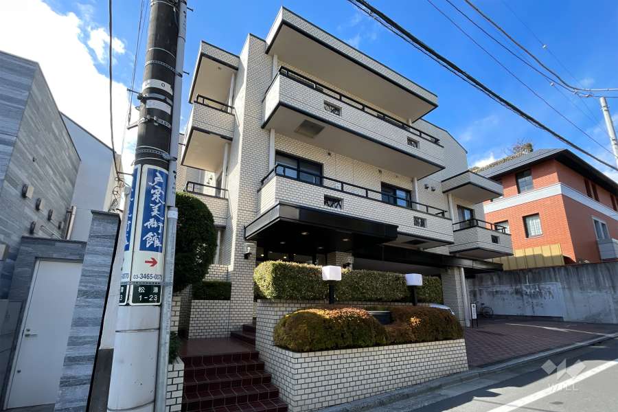 松濤シティハウスの外観（南東側から）