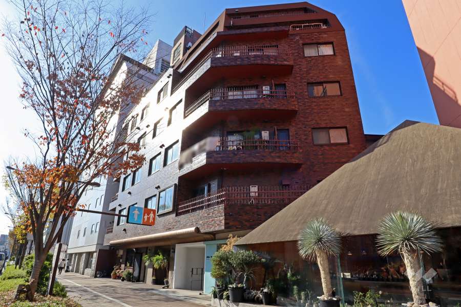 元代々木桜苑マンションの外観（北東側から）