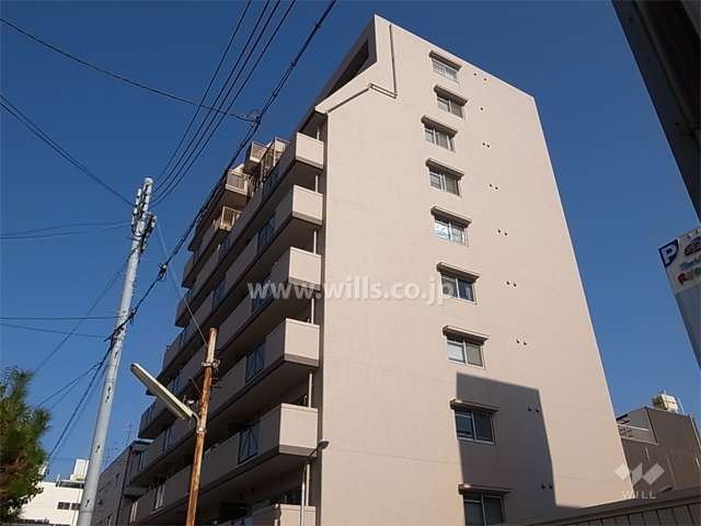 ベル・アーバニティ尼崎の外観（南西側から）