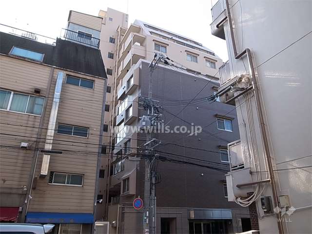 ベル・アーバニティ尼崎の外観（北側から）