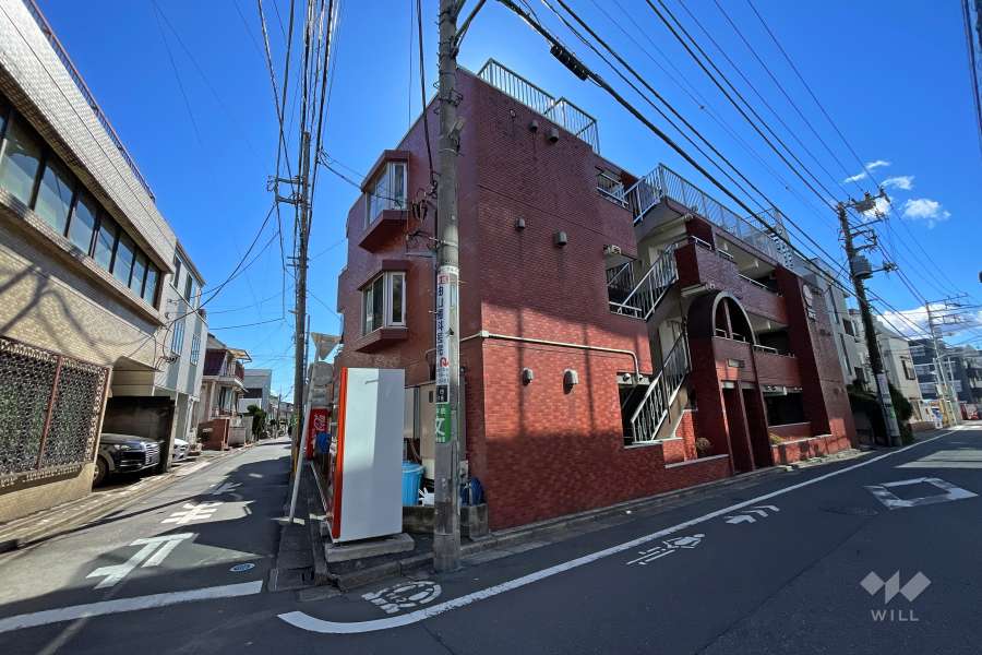 乙甲ユースフル第一初台の外観（北東側から）
