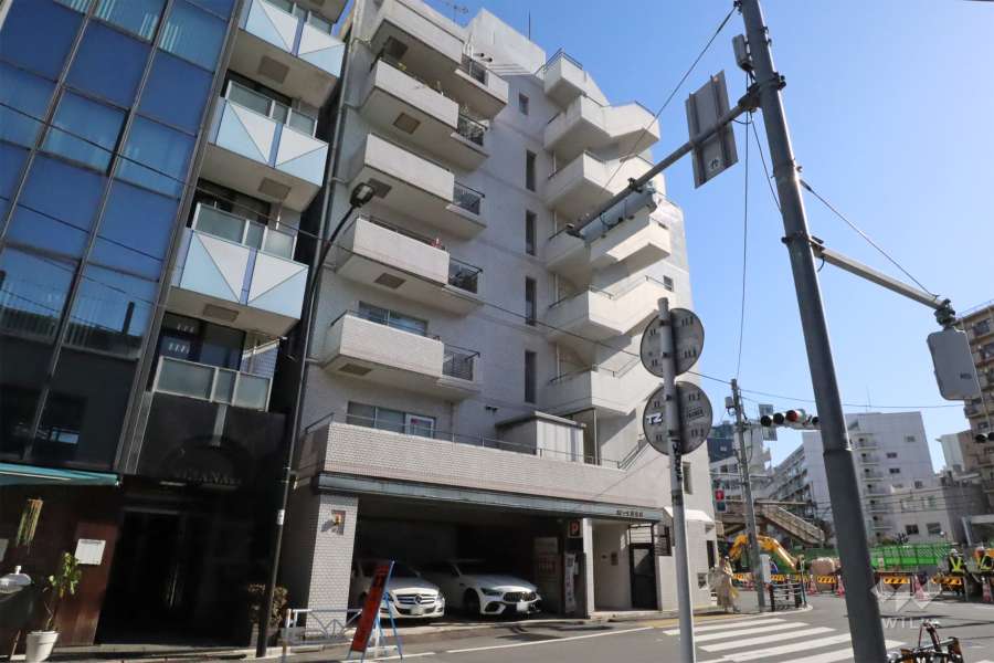 ストーク代官山の外観(北側から)　