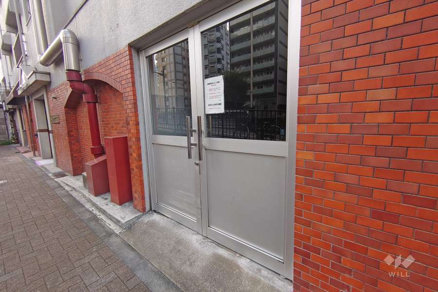 駐輪場の出入り口