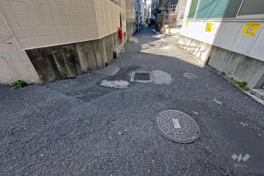 敷地の東側道路