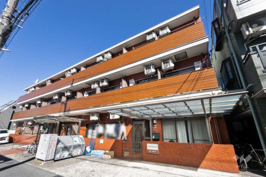 セントヒルズ渋谷本町の外観（南側から）